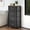 Dark Gray-Brown Top, variant on DEXTRUS Light Gray 4-Drawer Fabric Dresser with Sturdy Steel Frame and Removable Fabric Bins, Bedroom Storage Organizer for Bedside, Hallway, Closet