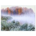 thumbnail image 2 of Foggy Autumn Dawn Panorama - Landscape Print Wall Artwork, 2 of 3