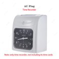 thumbnail image 1 of Recorder Digital Time Recorder Attendance Machine Time Card for Recorder Office Factory Staffs Employee Check in Time Recording ,Reliable Data Protection, 1 of 7