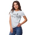 thumbnail image 2 of Inkdotpot Personalized Womens Tshirt Top Future Mrs WeddingAnnouncement Shirt-R8, 2 of 8