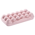 thumbnail image 1 of Binwennn Egg Tray Holder Egg Storage Refrigerator Crisper Storage Container Kitchen Pantry Storage Kitchen Storage Containers Camping Storage Containers Pantry Cabinets for Kitchen Storage Sandwich, 1 of 2