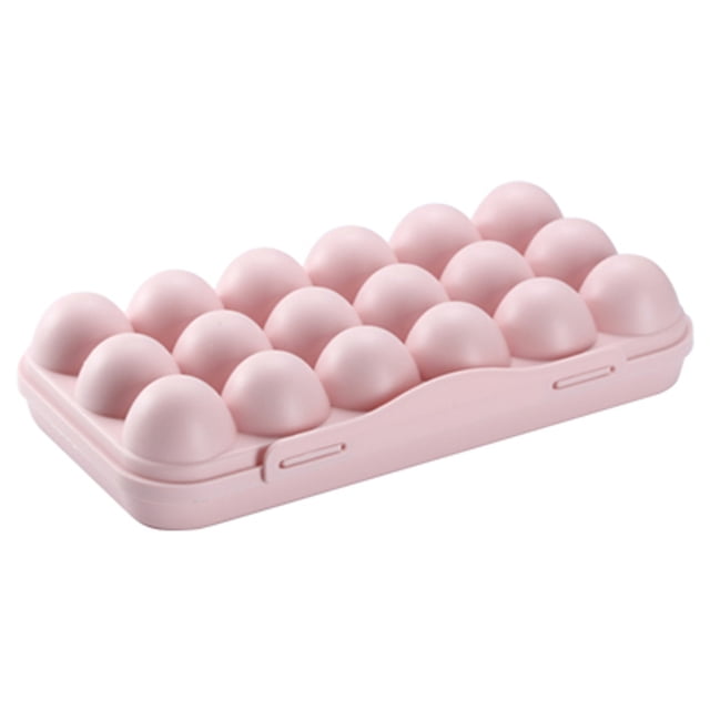 Binwennn Egg Tray Holder Egg Storage Refrigerator Crisper Storage Container Kitchen Pantry Storage Kitchen Storage Containers Camping Storage Containers Pantry Cabinets for Kitchen Storage Sandwich