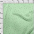 thumbnail image 2 of oneOone Georgette Viscose Fabric Carrot & Rabbit Face Animal Printed Fabric 1 Yard 42 Inch Wide, 2 of 4