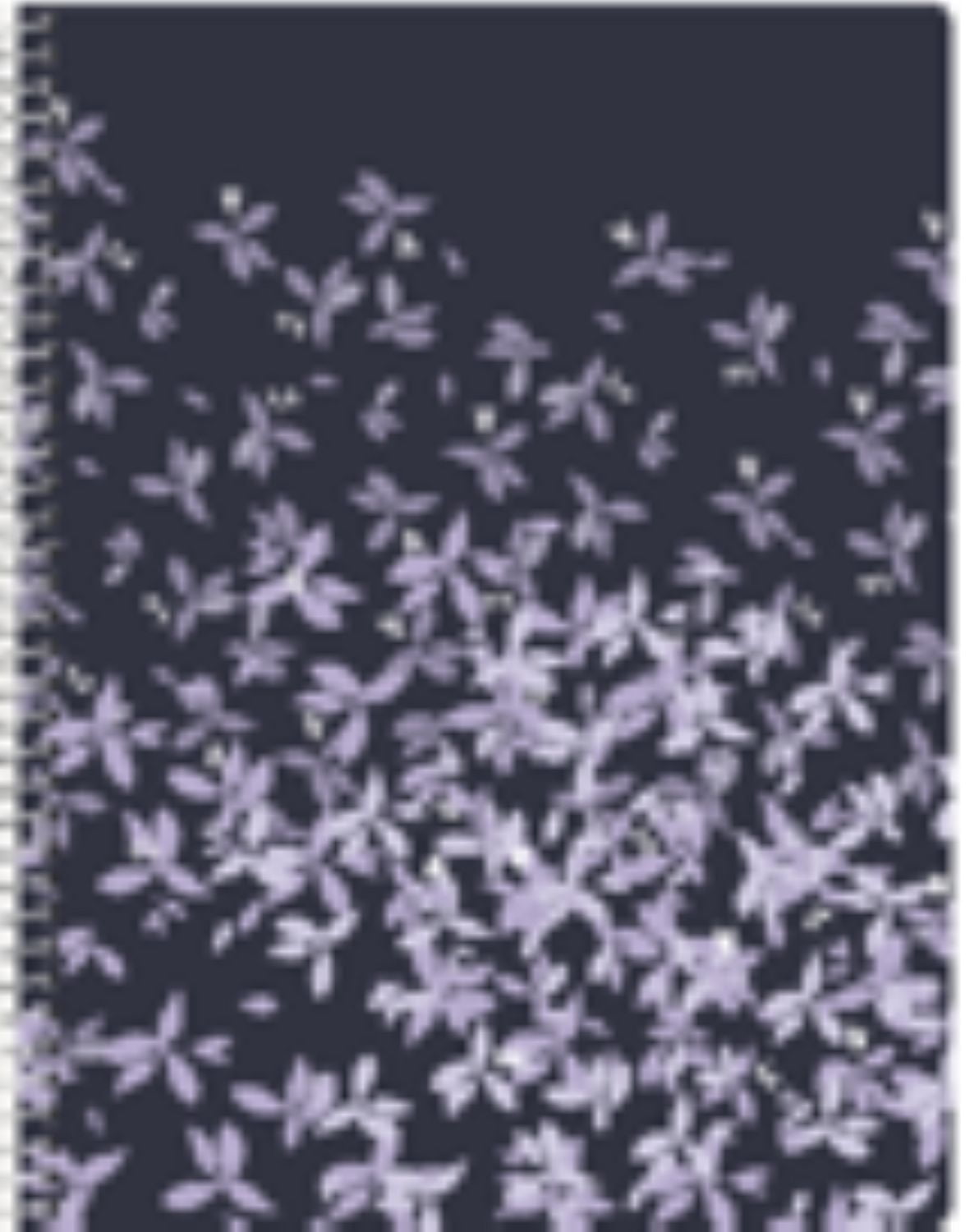 Cahier Five Star fleurs violettes 1 sujet 160 pages