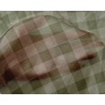 thumbnail image 4 of oneOone Silk Tabby Fabric Gingham Check Printed Fabric 1 Yard 42 Inch Wide, 4 of 4