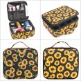 thumbnail image 3 of Daisy Cosmetic Bag Waterproof Makeup Case Cosmetic Organizer Bag Toiletry Case, 3 of 10