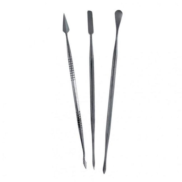 Acrylicos Vallejo VJP02002 Carvers Stainless Steel Set - Pack of 3