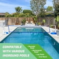 thumbnail image 3 of GoSports Ensemble de volley-ball de piscine Splash Net PRO - Bleu, 3 of 6