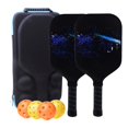 thumbnail image 4 of Premium s Racquets for Outdoor and Indoor Lightweight Carbon Fiber Pickleball Rackets for Beginners Advanced Style D, 4 of 10