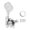 Silver, variant on KAKOWELY Bass String Tuning Peg 1 Set Electric Blass String Tuning Peg Durable Bass String Button Tuner (Right)3.54"X1.77"X1.57"