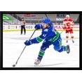 thumbnail image 1 of Frameworth Quinn Hughes 20x29 Toile Encadré Canucks, 1 of 9