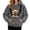 Dark Gray, variant on MOAOASPER Women's Pet Carrier Hoodie, Fleece Pet Pouch Sweatshirt, Adjustable Strap, Drawstring Hood, Kangaroo Pocket, Solid Color, Fall Winter Casual Warm Pullover