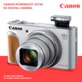 thumbnail image 2 of Canon PowerShot SX740 HS Appareil Photo Numérique (Argent) avec Carte 64 Go (Modèle International), 2 of 5