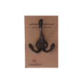 thumbnail image 2 of Classic Triple Iron Wall Hook (Gun Metal) - Set of 4, 2 of 2
