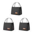 thumbnail image 3 of ZheElen Ensemble Lunch avec Sac Bento Isolé Confiance Conçu pour Grande Capacité Grand+noir 3Ensemble, 3 of 6