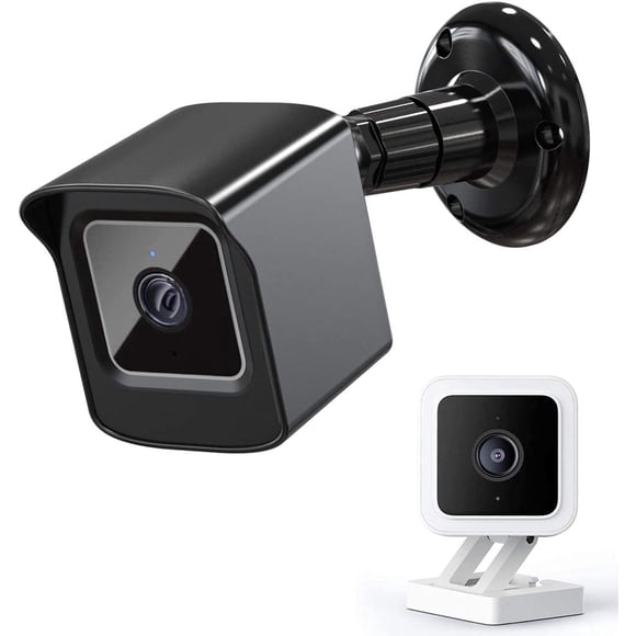 Mount for All-New Wyze Cam V3 ONLY, Weatherproof Protective Cover and 360 Degree Adjustable Wall Mount Solid Housing for Wyze V3 Outdoor Indoor Smart Home Camera System (Black, 5 Pack)