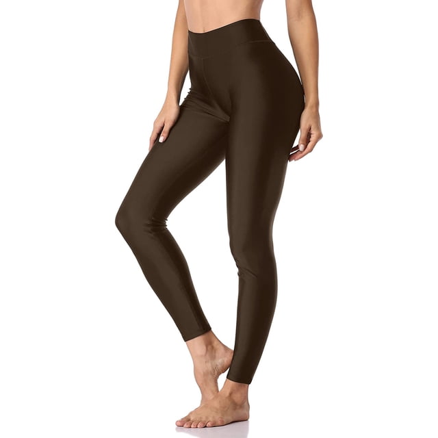 Pantalons de Natation pour Femmes UPF 50+ Taille Haute Leggings de Natation