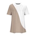 thumbnail image 4 of Birdeem Womens Round Neck Fashionable Casual Short Sleeved Spring/Summer Top, 4 of 12