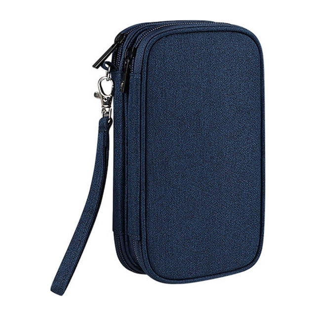 Birdeem Power Hard Disk Protective Sleeve Charging Treasure U Disk Shield Headset Data Cable Digital Accessories Storage Bag Multi-Layer Protective Sleeve