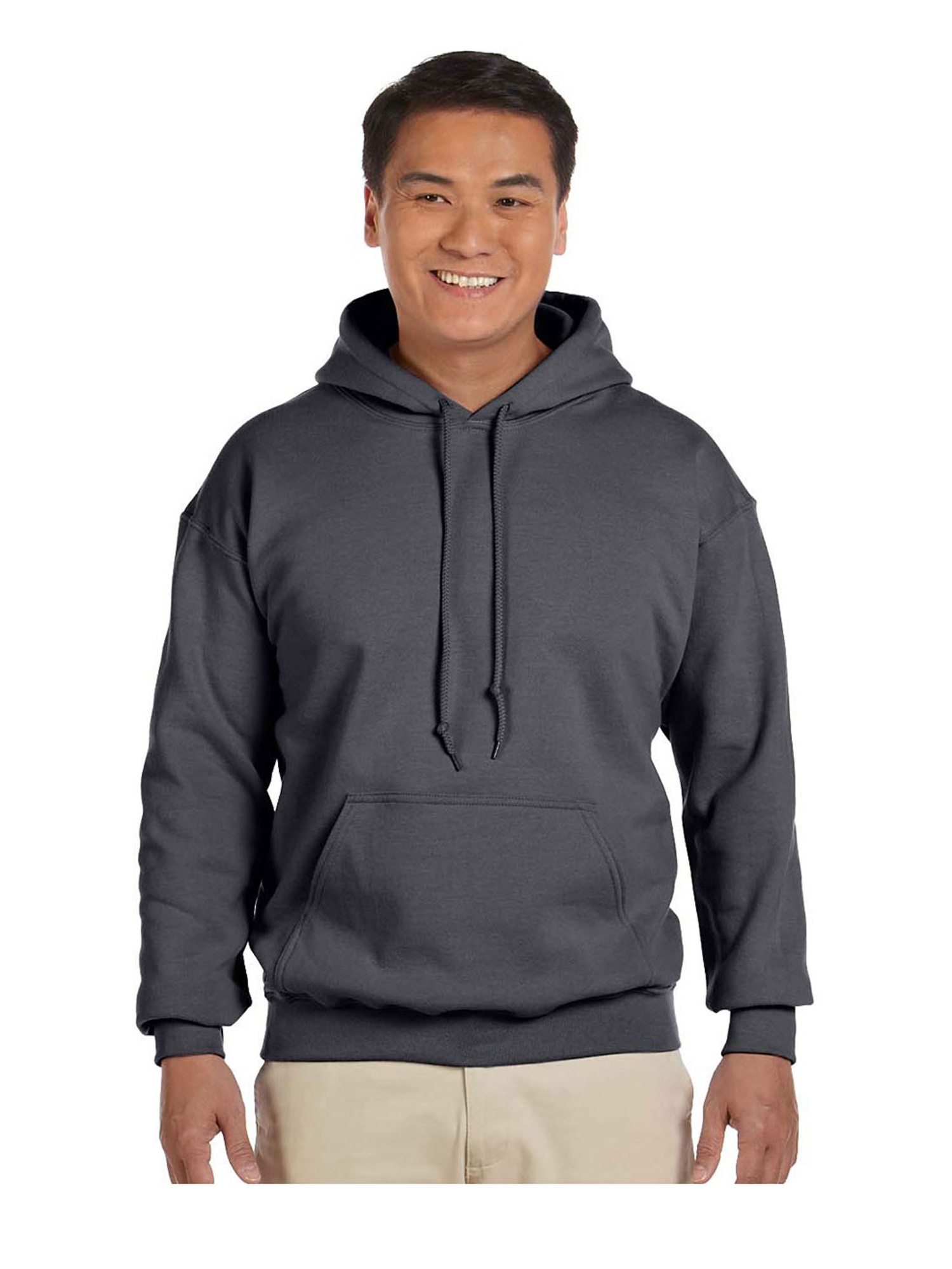 Gildan Sweat à Capuche pour Hommes avec Poche en Maille Côtelée, Style G18500