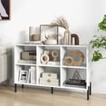 thumbnail image 4 of Costway 6 Cube Storage Shelf Organizer Bedroom Bookcase Square Cubby Cabinet  White, 4 of 10