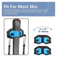 thumbnail image 2 of Ski Snowboard Wall Rack Multifunctional Snowboard Wall Hanger Ski Snowboard Display for Indoor Home Snowboard,2Pcs, 2 of 5