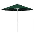 thumbnail image 1 of California Umbrella 9' Patio Umbrella in Forest Green, 1 of 5
