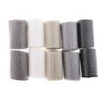 thumbnail image 4 of yuksok 10 Pieces Colorful Latch Hook Rug Yarn Pre Cut Sewing Tool Handicraft Individual Grey Latch Hook 10rolls, 4 of 8