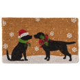 thumbnail image 1 of Abbott Doormat Durable Coir Fibre, Colorful Welcome Mat, Weather-Resistant Entry Décor, 18x30", Christmas Dogs, 1 of 1