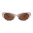 thumbnail image 1 of Cat Eye Glasses for Women Hexagonal Eye Pack Vise Z87 Frame Light Blocking Lens Thin Wire Glasses Big Frame Women Hot for Women 70's Glasses Rectangular for Women Non compatible with Polarized for, 1 of 4