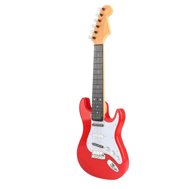 Kids Electric Guitar, Safe Activate Musical Interest Electric Guitar Toy Multifunctional Real Appearance For Outdoor