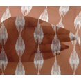 thumbnail image 4 of oneOone Viscose Chiffon Fabric Stripe Ikat Print Sewing Fabric BTY 42 Inch Wide, 4 of 4