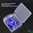 thumbnail image 3 of yingyy 2 Pieces Ear Stopper Nose Clips Set Swimming Earplug Kit Underwater Sport Blue, 3 of 6
