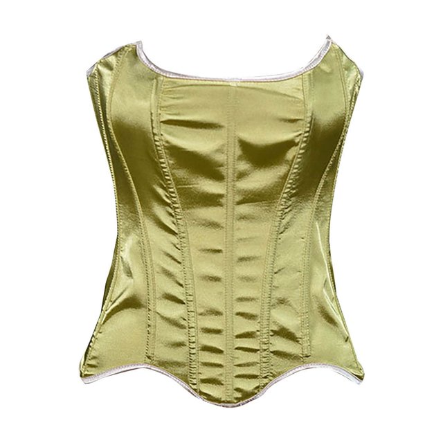 Up to 60% OFF,Solid Color Camisole Shapewear, Backless Ribbon Waist, Fashion Women, Seamless Support, Lightweight, For Everyday, Body Shaping, Undergarment, Compression Tank Top|100%Polyester,Gold