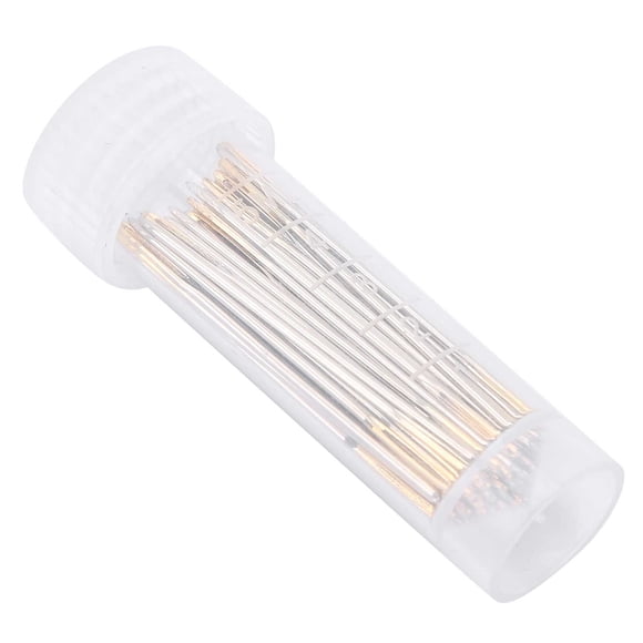 100Pcs  Stitch  Large Eye Metal Sewing  for Embroidery with Storage Box