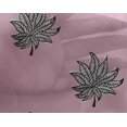 thumbnail image 4 of oneOone Georgette Viscose Fabric Leaves Block Fabric Prints By Yard 42 Inch Wide, 4 of 4