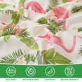 thumbnail image 4 of Gogreen King Duvet Cover Floral, Soft & Breathable Microfiber 3 Pieces King Bedding Sets, Pattern King Comfy Duvet Cover, with Zipper Closure (Flamingo, King), 4 of 8