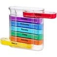 thumbnail image 4 of Weekly Pill Organizer, Four Times-a-Day, 1 Dispenser with Stackable AM/PM Compartments, 4 of 5