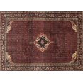 thumbnail image 1 of Ahgly Company Tapis d'Intérieur Lavables en Machine, Rectangle Rouge Profond Traditionnel, 7' x 9', 1 of 7