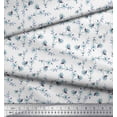 thumbnail image 2 of Soimoi Rayon Fabric Leaves & Magnolia Floral Decor Fabric Printed Yard 56 Inch Wide, 2 of 5