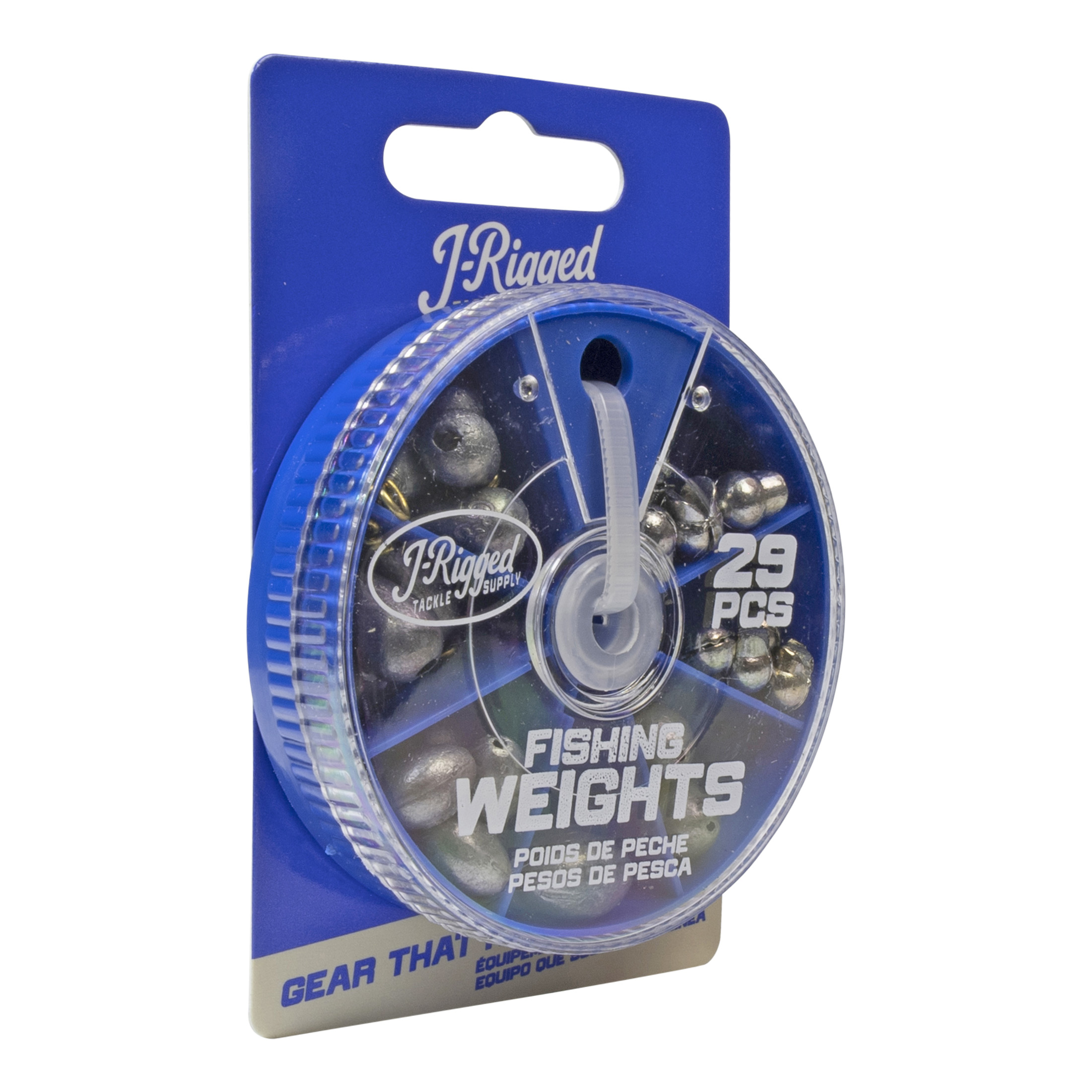 J-Rigged Tackle Supply Fishing Weight Assortment