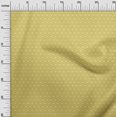 thumbnail image 3 of oneOone Cotton Flex Yellow Fabric Asian Block Tile Sewing Craft Projects Fabric Prints By Yard 40 Inch Wide, 3 of 4