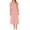 Pink, variant on WRKEKC Women's Square Neck Eyelet Dress with Puff Sleeves Tiered Ruffle Maxi Summer Dress