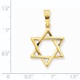 thumbnail image 2 of 14K Yellow Gold Star of David Pendant, 2 of 2