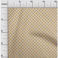 thumbnail image 2 of oneOone Georgette Viscose Rust Brown Fabric Asian Block Sewing Craft Projects Fabric Prints By Yard 42 Inch Wide, 2 of 4