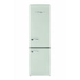 thumbnail image 1 of Classic Retro 9 cu. ft. Electric Bottom Freezer Refrigerator with Wine Rack in Summer Mint Green, 1 of 1