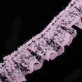 thumbnail image 4 of Lace pleats border Ribbon lace ribbon Lace border Lace border 1 # Pink, 4 of 8