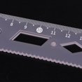 thumbnail image 4 of Unique Bargains 2pcs Unbreakable Flexible Rulers 20cm PVC Shatterproof Folding Plastic Ruler with Wavy Lines, Pink, 4 of 6