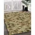 thumbnail image 3 of Ahgly Company Tapis Rectangulaire Lavable en Machine Rouge Brun, 2 Pieds x 5 Pieds, 3 of 7