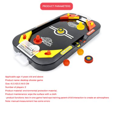 Xingzhi Desktop Battle 2 in 1 Ice Hockey Game Leisure Mini Air Hockey Table Children's Educational Interactive Toys Gift Indoor Sport
